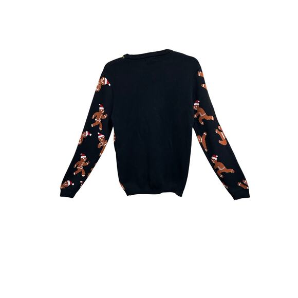 Clarisbelle Oh Snap Black Christmas Sweater - Women’s Size M - Please Read! - Picture 4 of 4